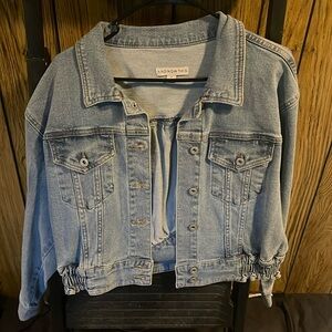 Cute jean jacket barely worn